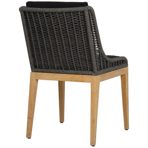 Sorrento Natural / Arashi Black Outdoor Dining Chair